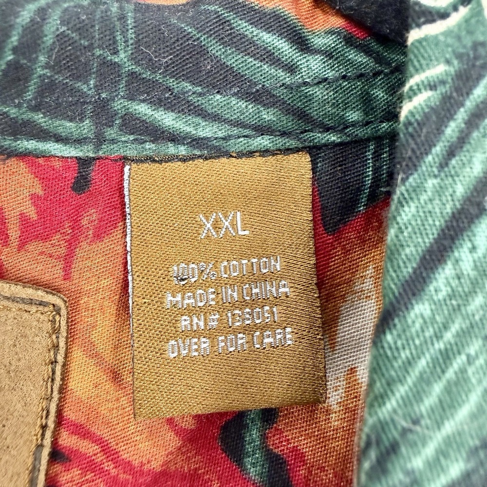 Hawaiian Christmas Shirt Mens XXL Mele Kalikimaka Aloha Holiday Floral - Picture 7 of 9